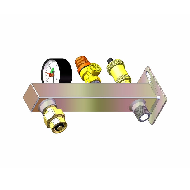 Square Expansion Tank Brackt Kit (Steel 40*40)