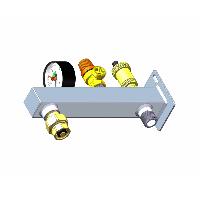 Square Expansion Tank Brackt Kit (Steel 40*40)