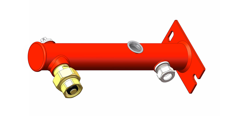 Round Expansion Tank Bracket