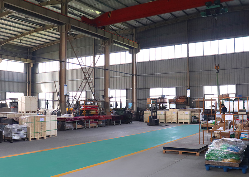 Inside the factory