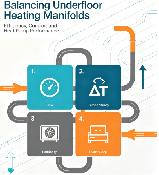How to Balance an Underfloor Heating Manifold Step by Step