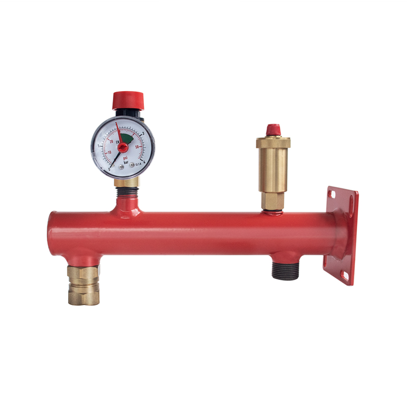 France Round Expansion Tank Bracket (Steel D42) — &Oslash;42&times;2 mm Wall-Mounted Bracket for Hydronic Systems