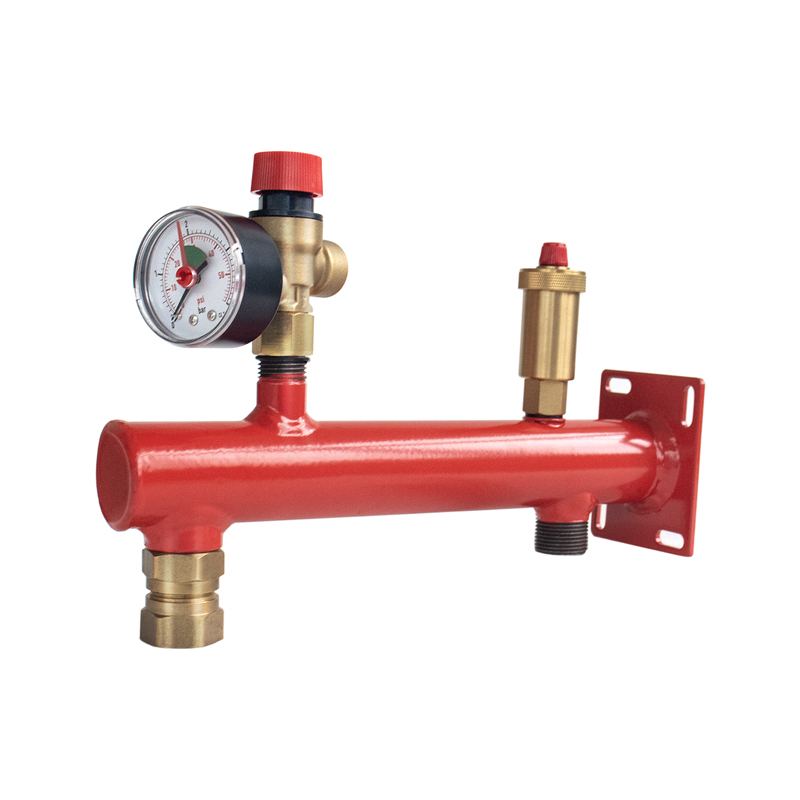 France Round Expansion Tank Bracket (Steel D42) — &Oslash;42&times;2 mm Wall-Mounted Bracket for Hydronic Systems